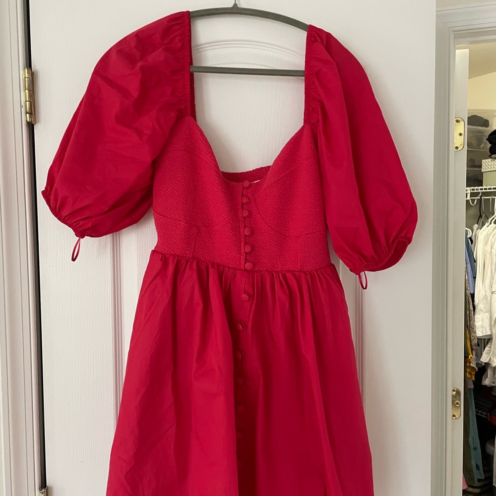 Maeve red dress - medium